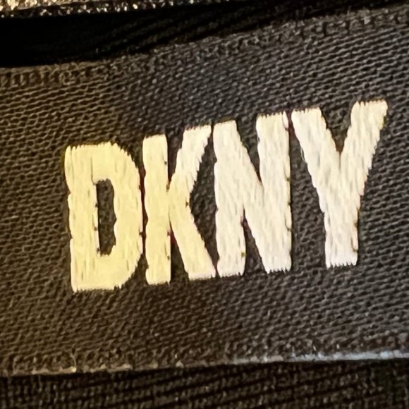 Always Classy! DKNY Black Ruched Halter Neck One-Piece Swim Suit Size XL - Picture 4 of 10